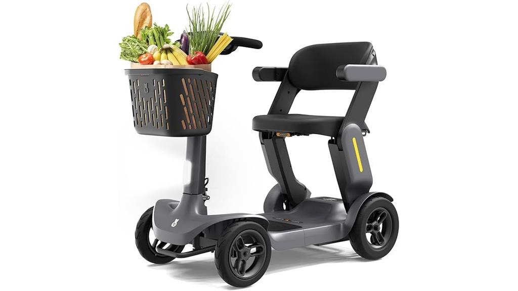 portable senior folding scooter