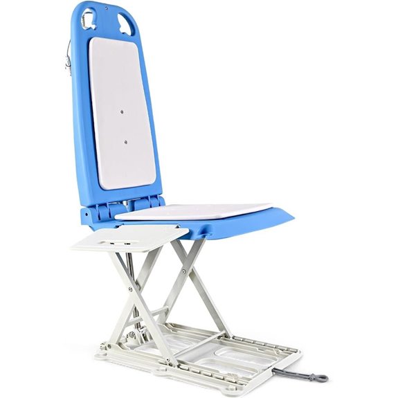 SuperHandy Portable Bath & Floor Lift (Spa Blue)