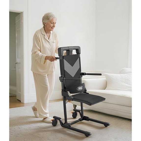 VOCIC Portable Electric Wheelchair with T-Base