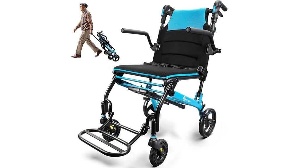 portable telescopic wheelchair