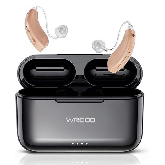 Harmony10 Rechargeable Hearing Aids with Charging Case