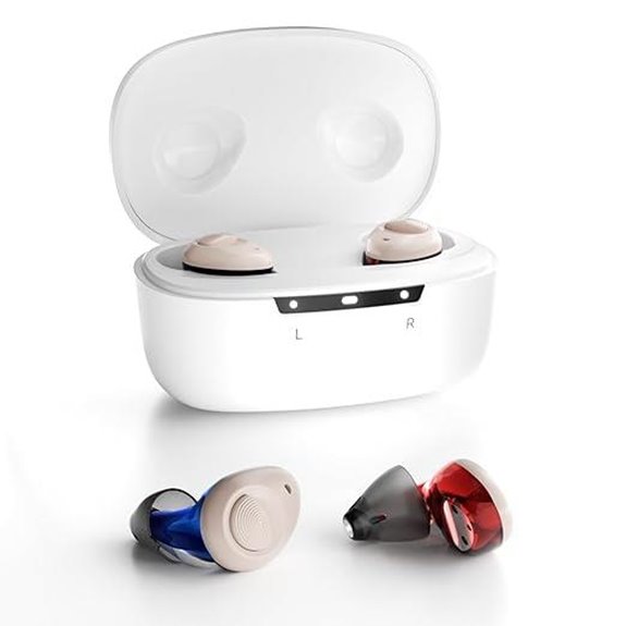 Ceretone Rechargeable Hearing Aids with Wind Noise Control