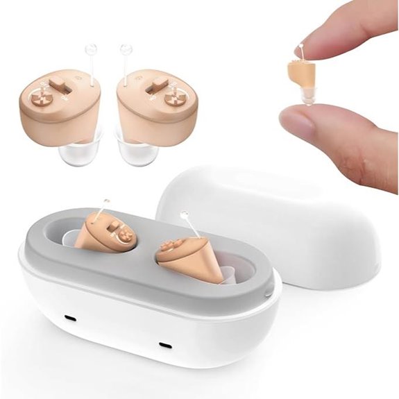 Rechargeable In-the-Ear Hearing Aids for Seniors