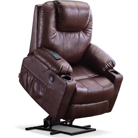 MCombo Power Lift Recliner Sofa with Massage & Heat