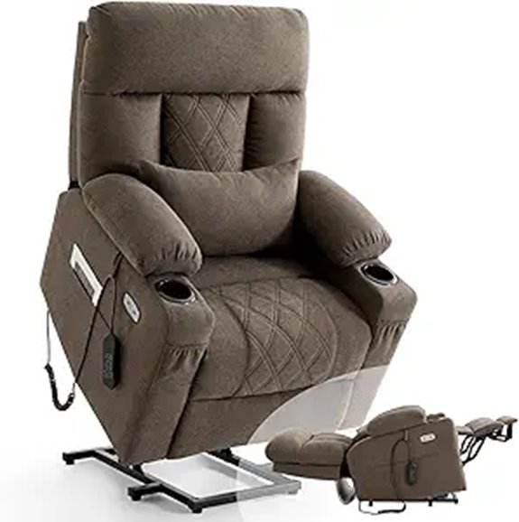 Power Lift Recliner Chair with Massage and Heating