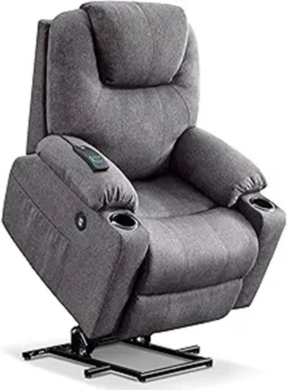 MCombo Power Lift Recliner with Massage and USB
