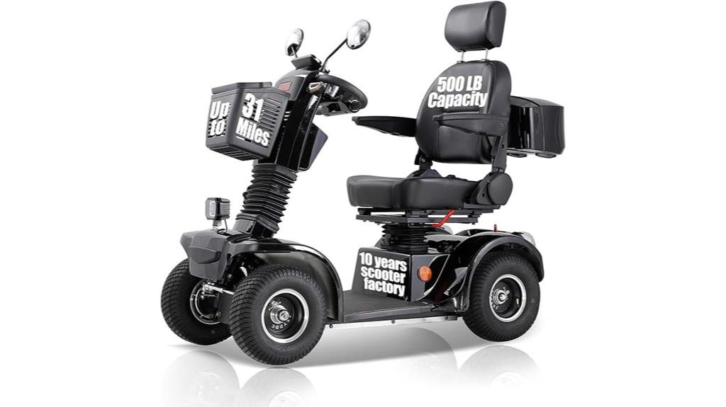 robust off road mobility scooter