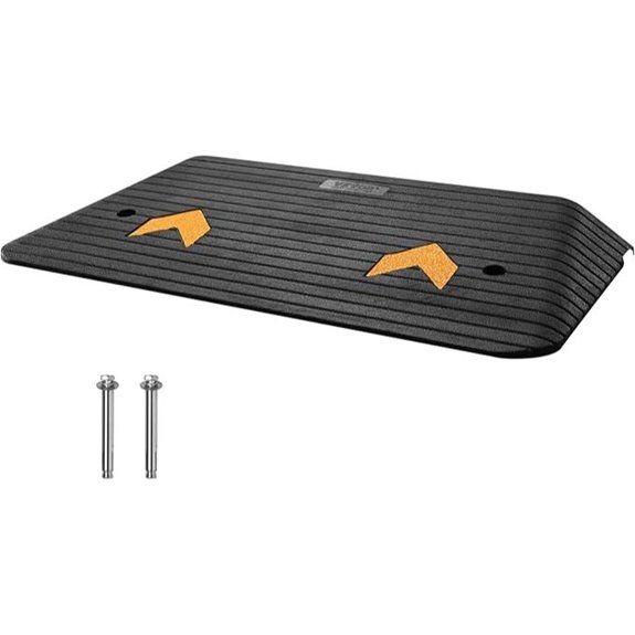 VEVOR 3 Rubber Threshold Ramp for Doors