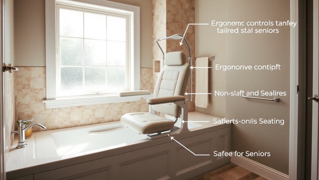 senior bath lift safety