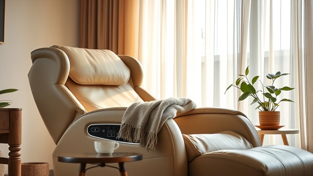 senior friendly massage chair features