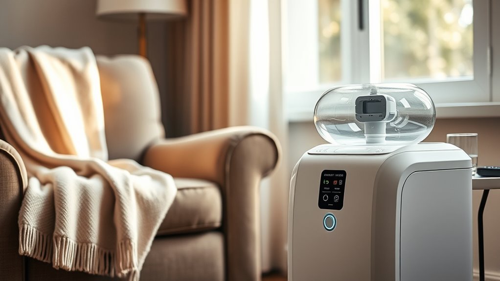 senior friendly portable oxygen concentrator