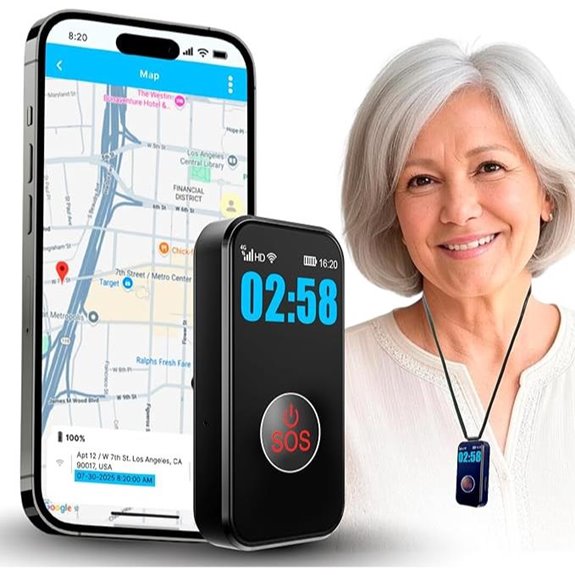 SecuLife Fall Alert Device for Seniors with GPS