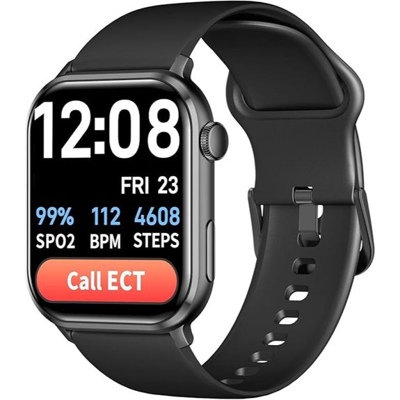 Coco Bluetooth Smartwatch for Seniors with Health Features