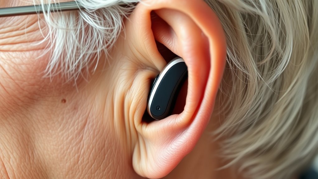 senior hearing aid features