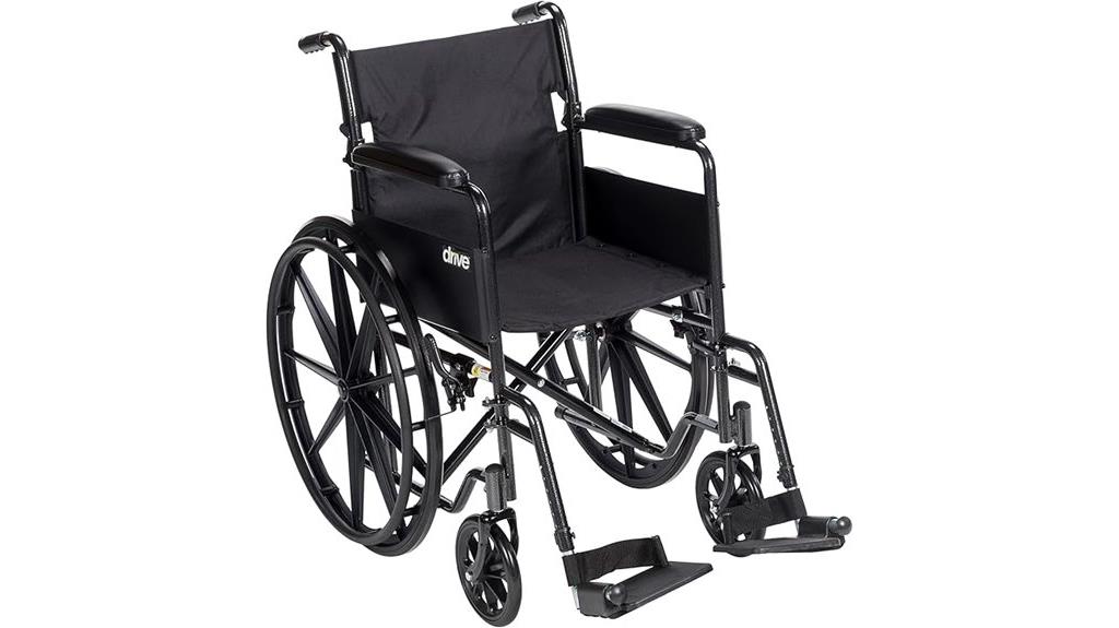 silver sport 1 folding wheelchair
