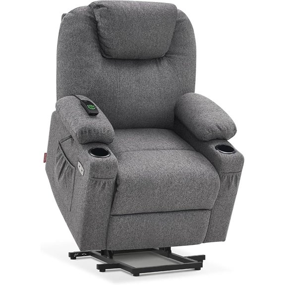 MCombo Small Power Lift Recliner with Heat & USB