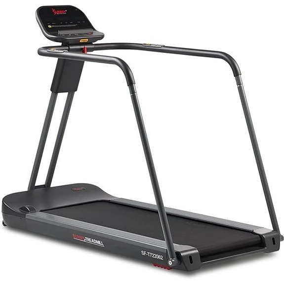 Sunny Health & Fitness Treadmill with Safety Handrails