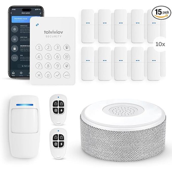 Tolviviov Home Security Alarm System Kit