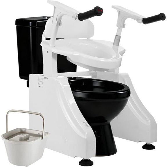 Deluxe 3-in-1 Toilet Lift and Commode Chair
