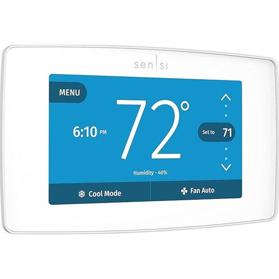 Emerson Sensi Touch Wi-Fi Thermostat with Color Display