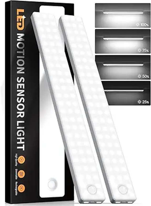 13-Inch Wireless Motion Sensor Step Lights (2-Pack)