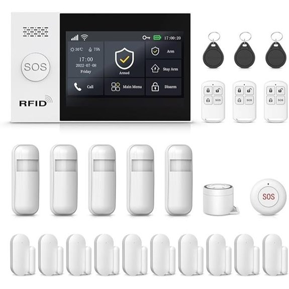 PGST Wireless Home Security Alarm System (24-Piece)