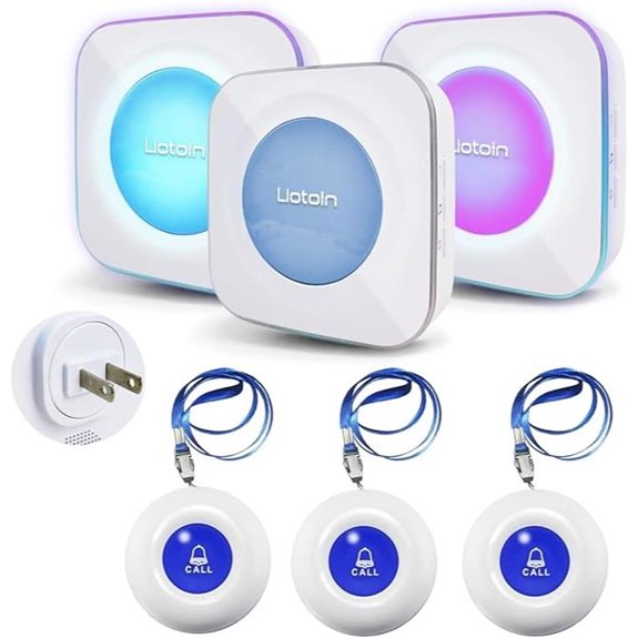 Wireless Caregiver Pager System with Call Button