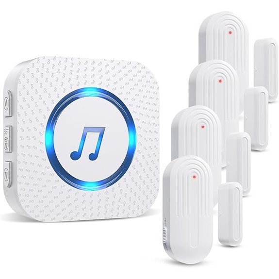 Sanjie Wireless Door Chime with 800ft Range and Volume
