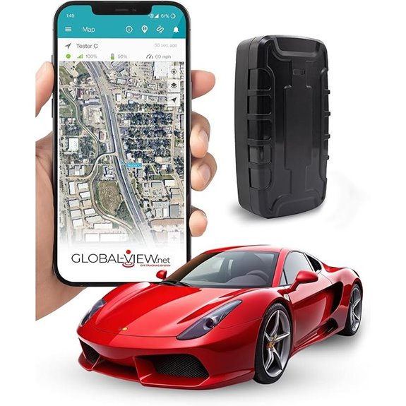 Hidden Magnetic GPS Tracker with Real-Time Alerts
