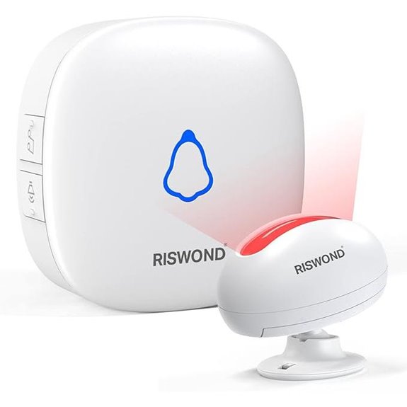 Wireless Motion Sensor Doorbell with 32 Tunes