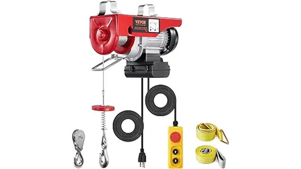 wireless remote controlled hoist