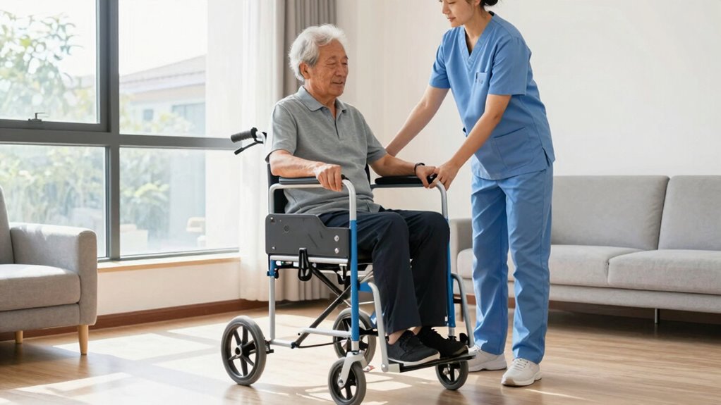assistive standing transfer devices