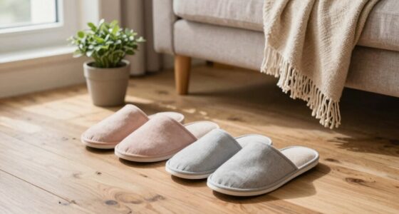 comfortable home footwear choices
