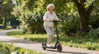 comfortable senior scooter rides