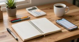 create a calm financial plan