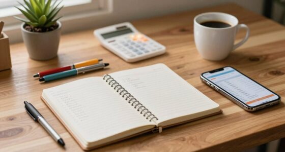 create a calm financial plan