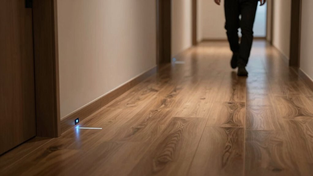 discreet energy efficient safety monitoring