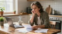 discussing expenses with parent