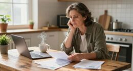 discussing expenses with parent
