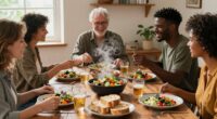 eating together boosts nutrition