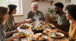 eating together boosts nutrition