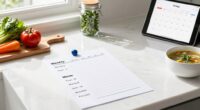 efficient weekly meal planning