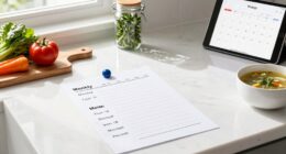 efficient weekly meal planning