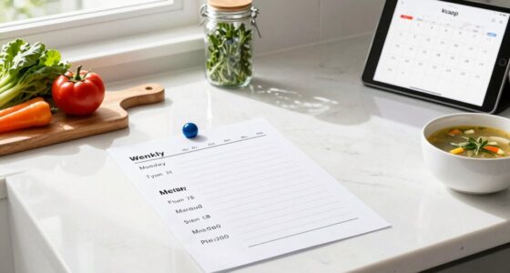 efficient weekly meal planning