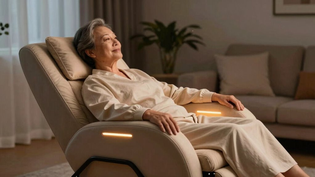 heated ergonomic zero gravity