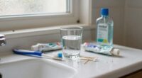 neglected oral hygiene routines
