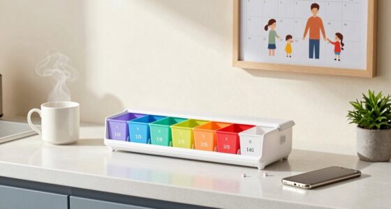 organized medication schedules benefit
