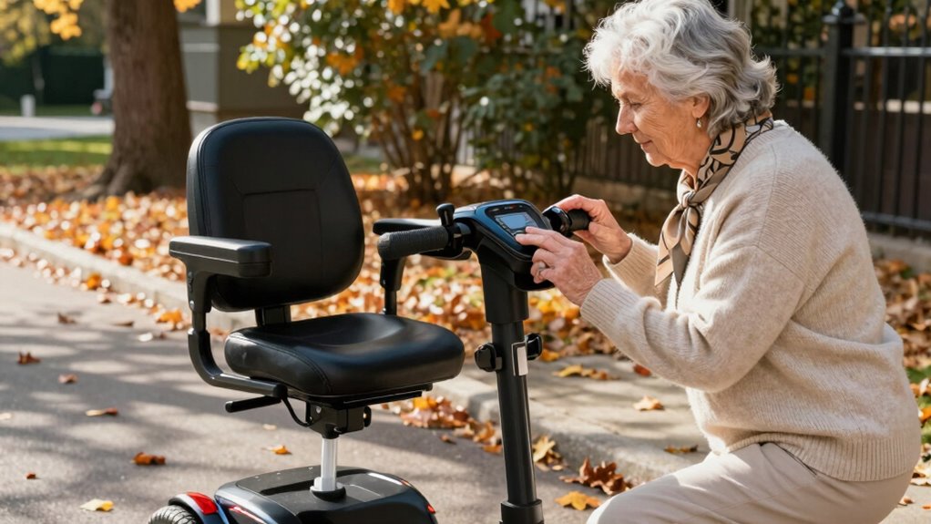 preparing seniors for scooter use