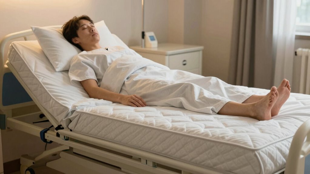 pressure redistribution for bed support