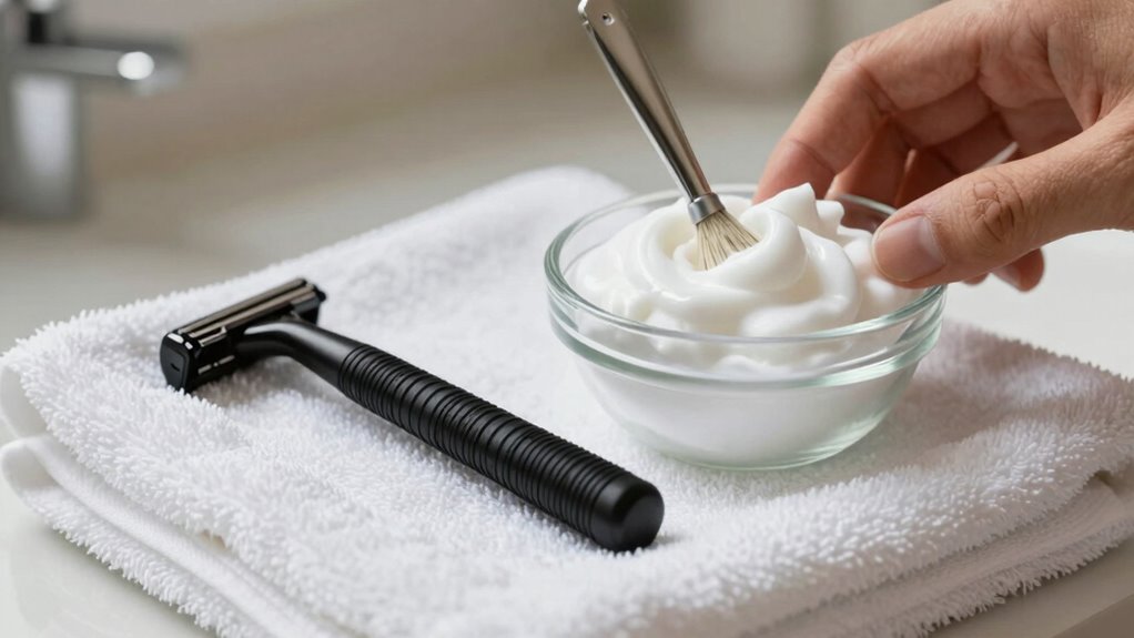 proper shaving technique and care